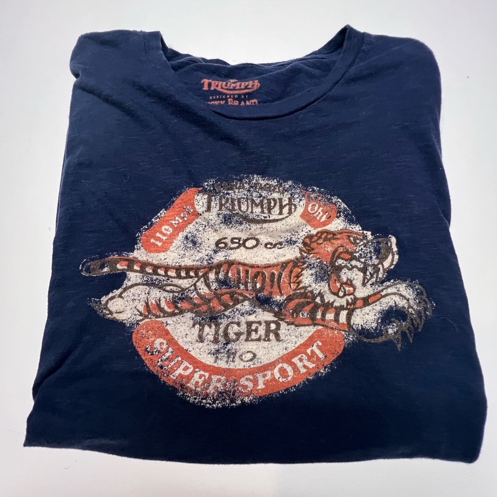 Lucky Brand tee shirt xl Triumph Motorcycle